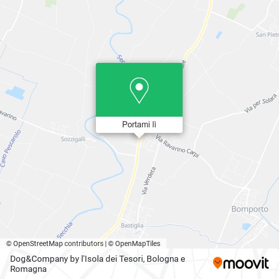 Mappa Dog&Company by l'Isola dei Tesori