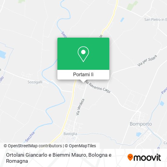 Mappa Ortolani Giancarlo e Biemmi Mauro