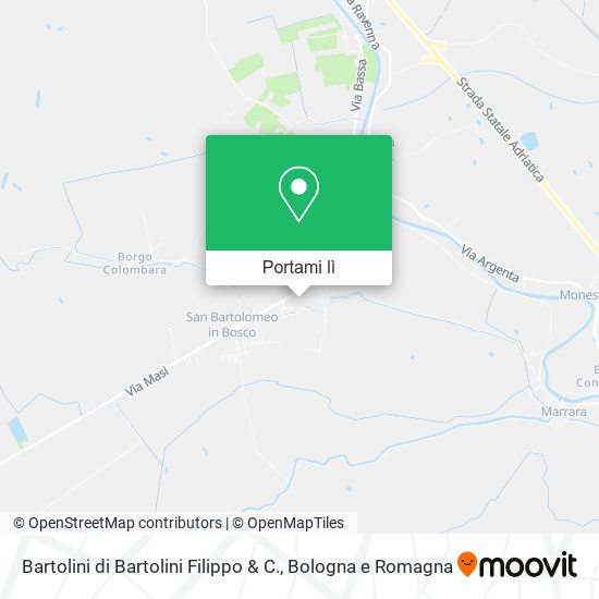 Mappa Bartolini di Bartolini Filippo & C.