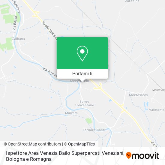 Mappa Ispettore Area Venezia Bailo Superpercati Veneziani