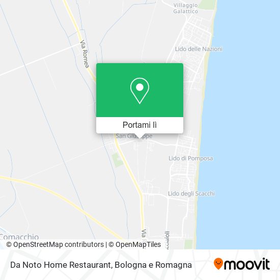 Mappa Da Noto Home Restaurant