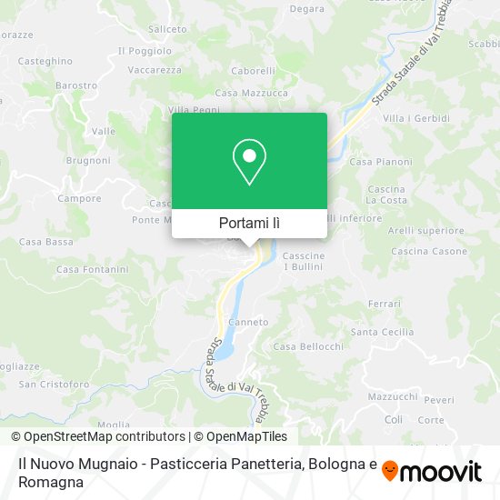 Mappa Il Nuovo Mugnaio - Pasticceria Panetteria