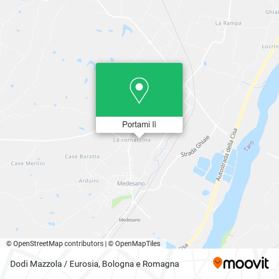 Mappa Dodi Mazzola / Eurosia