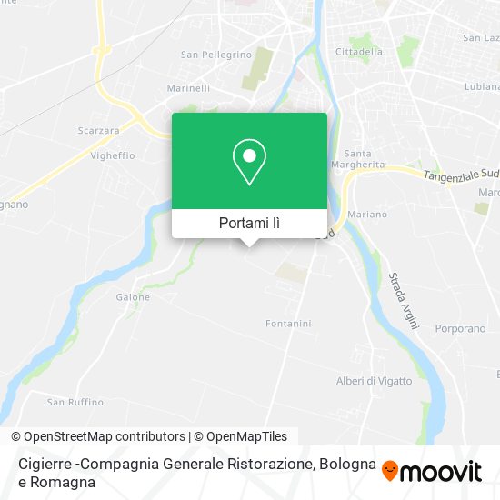 Mappa Cigierre -Compagnia Generale Ristorazione