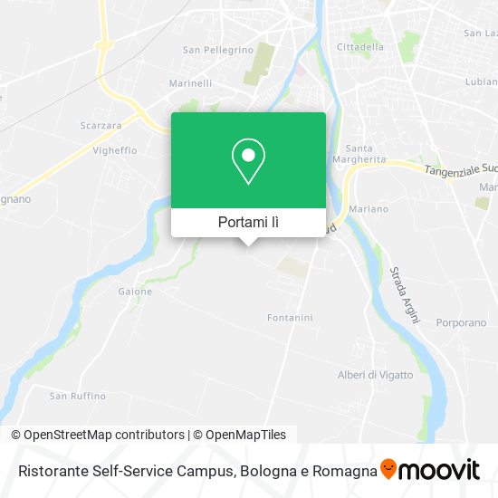Mappa Ristorante Self-Service Campus