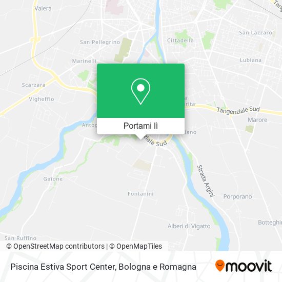 Mappa Piscina Estiva Sport Center