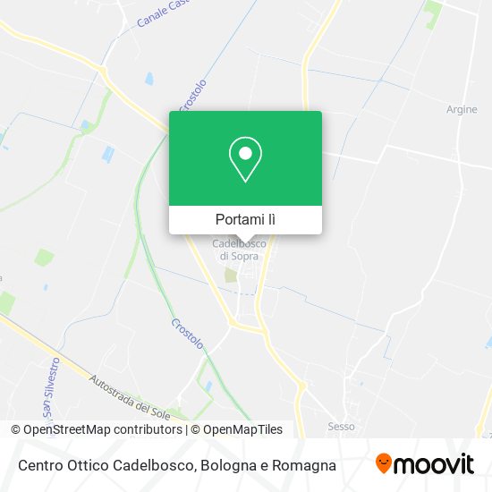 Mappa Centro Ottico Cadelbosco