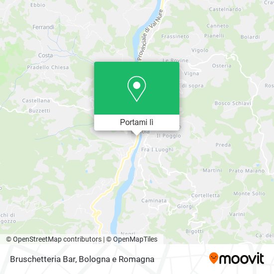 Mappa Bruschetteria Bar