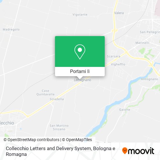 Mappa Collecchio Letters and Delivery System