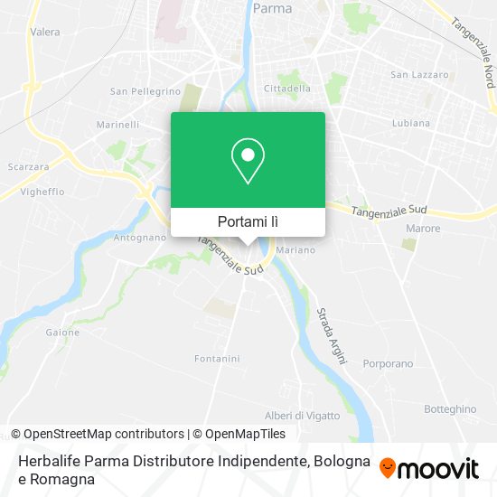 Mappa Herbalife Parma Distributore Indipendente