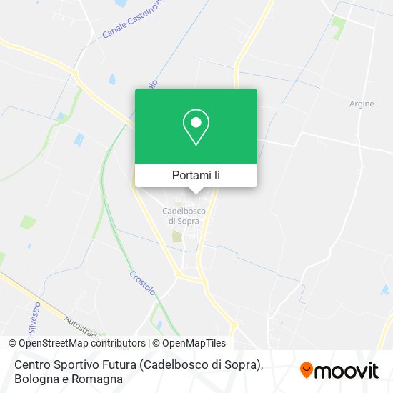 Mappa Centro Sportivo Futura (Cadelbosco di Sopra)