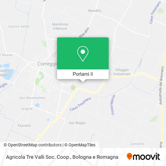 Mappa Agricola Tre Valli Soc. Coop.