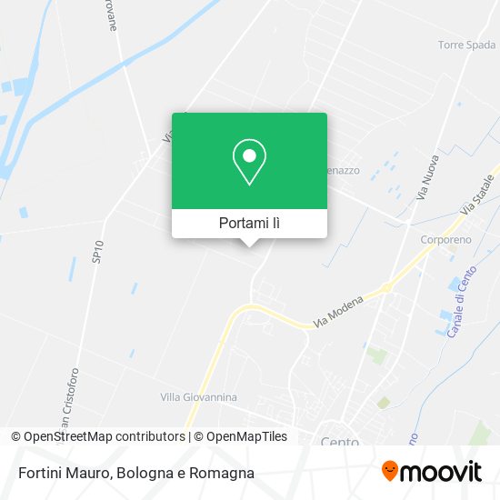 Mappa Fortini Mauro