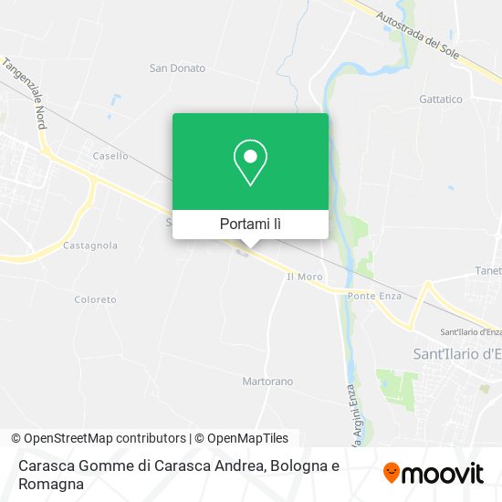 Mappa Carasca Gomme di Carasca Andrea
