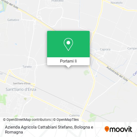 Mappa Azienda Agricola Cattabiani Stefano