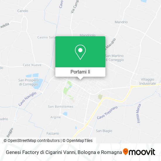Mappa Genesi Factory di Cigarini Vanni