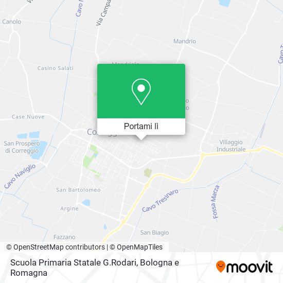 Mappa Scuola Primaria Statale G.Rodari