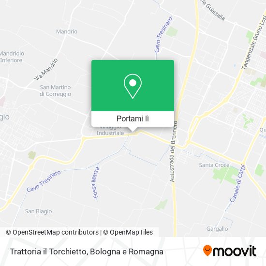 Mappa Trattoria il Torchietto
