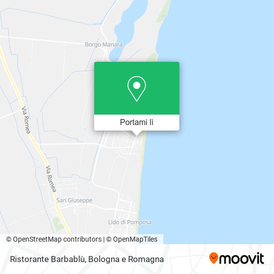 Mappa Ristorante Barbablù