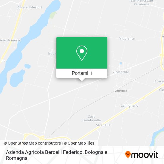 Mappa Azienda Agricola Bercelli Federico