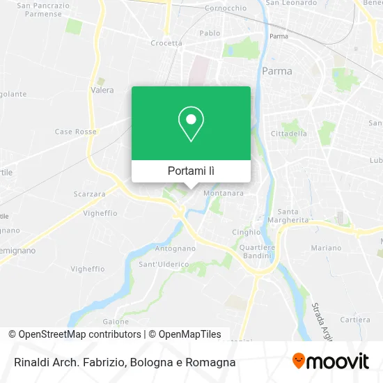 Mappa Rinaldi Arch. Fabrizio