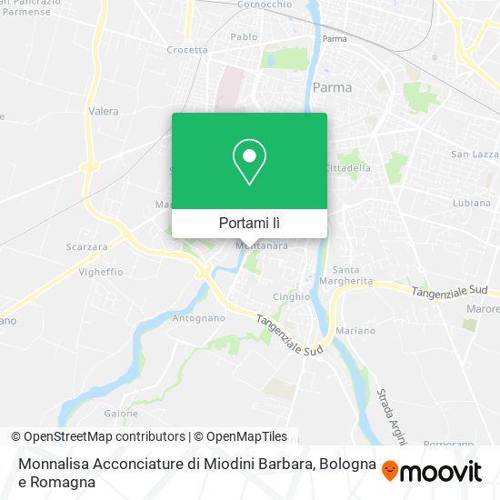 Mappa Monnalisa Acconciature di Miodini Barbara
