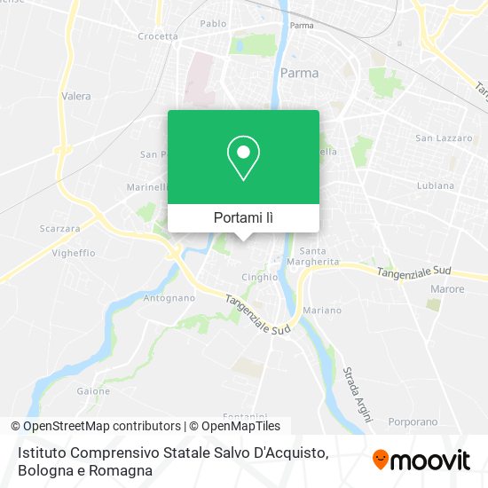 Mappa Istituto Comprensivo Statale Salvo D'Acquisto