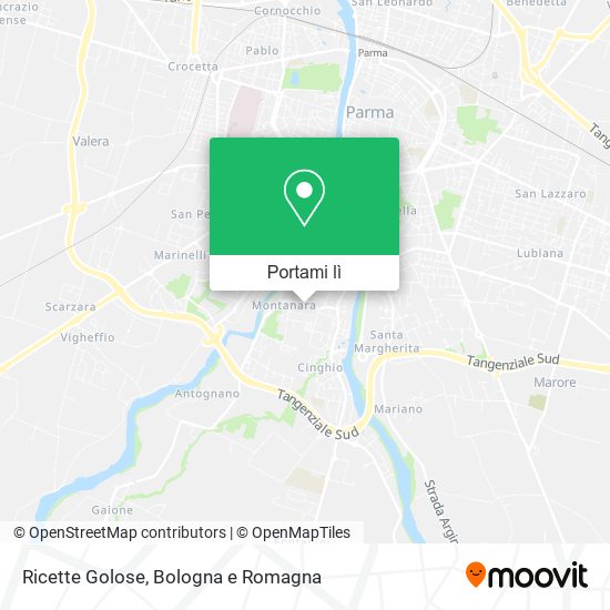 Mappa Ricette Golose