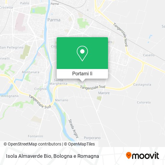 Mappa Isola Almaverde Bio