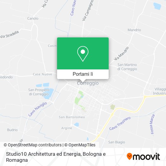 Mappa Studio10 Architettura ed Energia