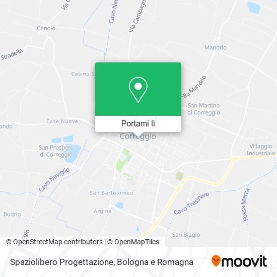 Mappa Spaziolibero Progettazione