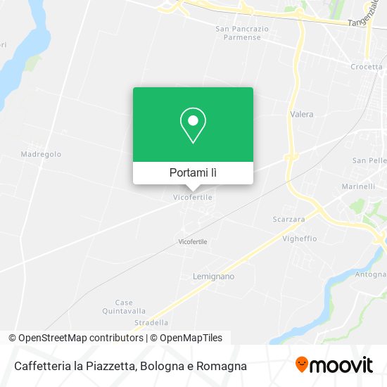 Mappa Caffetteria la Piazzetta