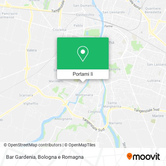 Mappa Bar Gardenia