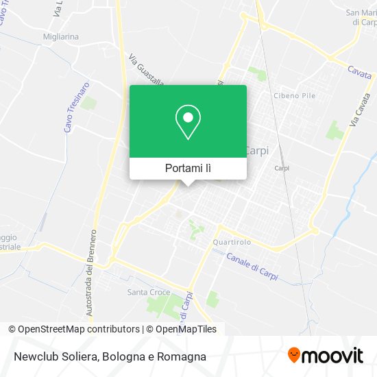 Mappa Newclub Soliera