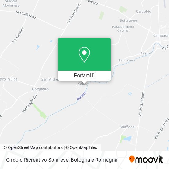 Mappa Circolo Ricreativo Solarese