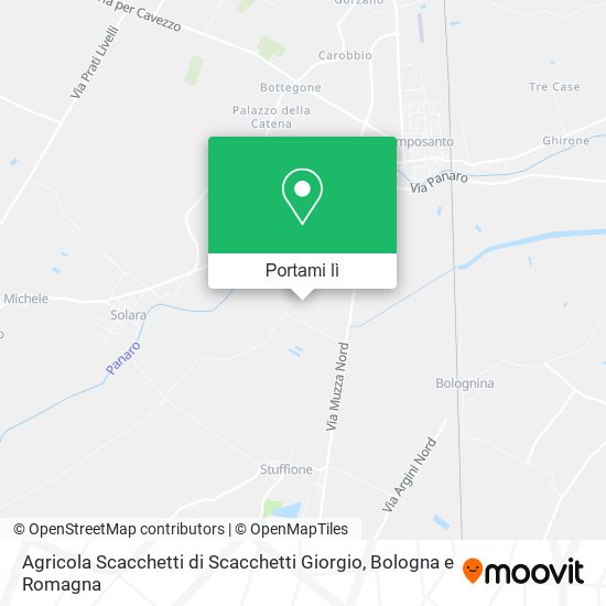 Mappa Agricola Scacchetti di Scacchetti Giorgio