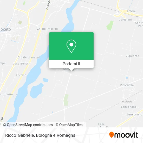 Mappa Ricco' Gabriele