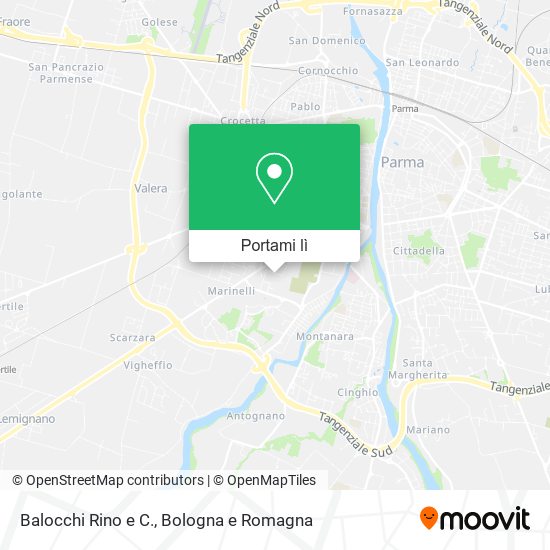 Mappa Balocchi Rino e C.