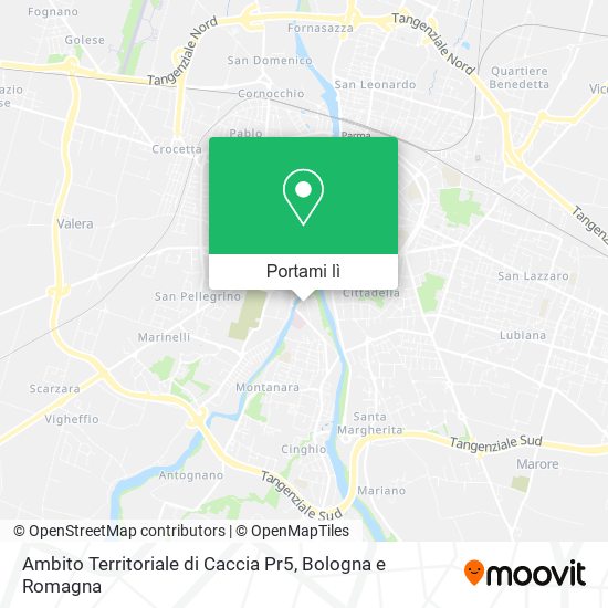 Mappa Ambito Territoriale di Caccia Pr5