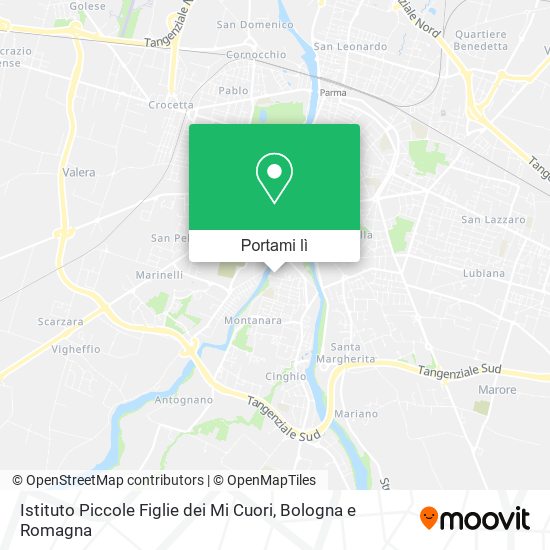 Mappa Istituto Piccole Figlie dei Mi Cuori