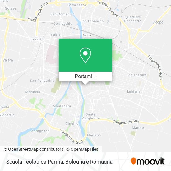 Mappa Scuola Teologica Parma