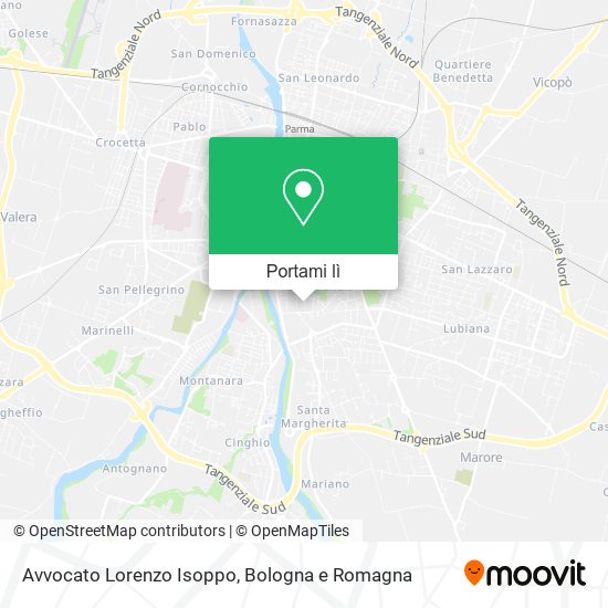 Mappa Avvocato Lorenzo Isoppo