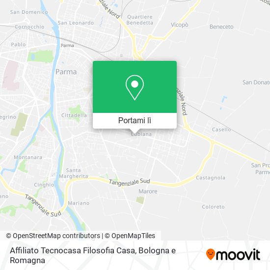 Mappa Affiliato Tecnocasa Filosofia Casa