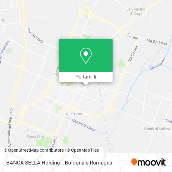 Mappa BANCA SELLA Holding .