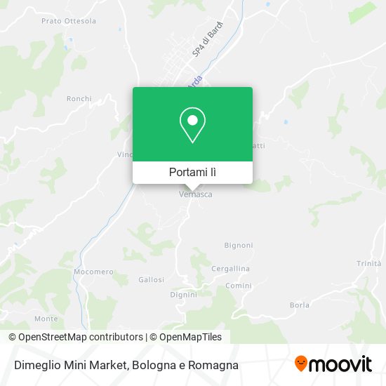 Mappa Dimeglio Mini Market