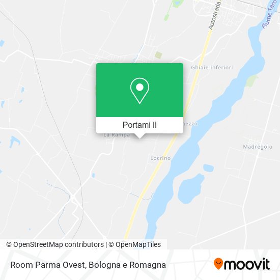 Mappa Room Parma Ovest