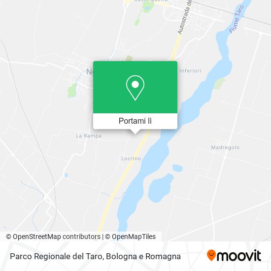 Mappa Parco Regionale del Taro