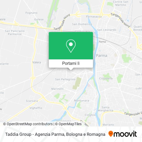 Mappa Taddia Group - Agenzia Parma