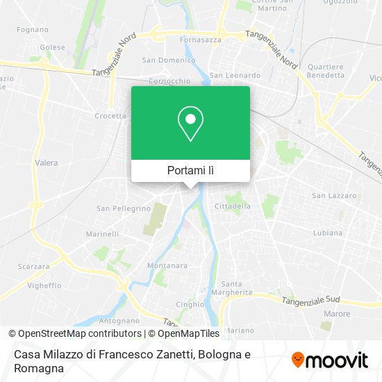 Mappa Casa Milazzo di Francesco Zanetti