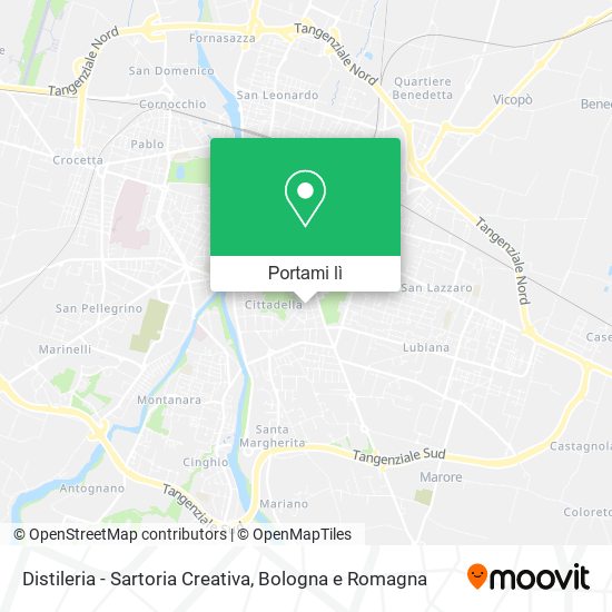 Mappa Distileria - Sartoria Creativa